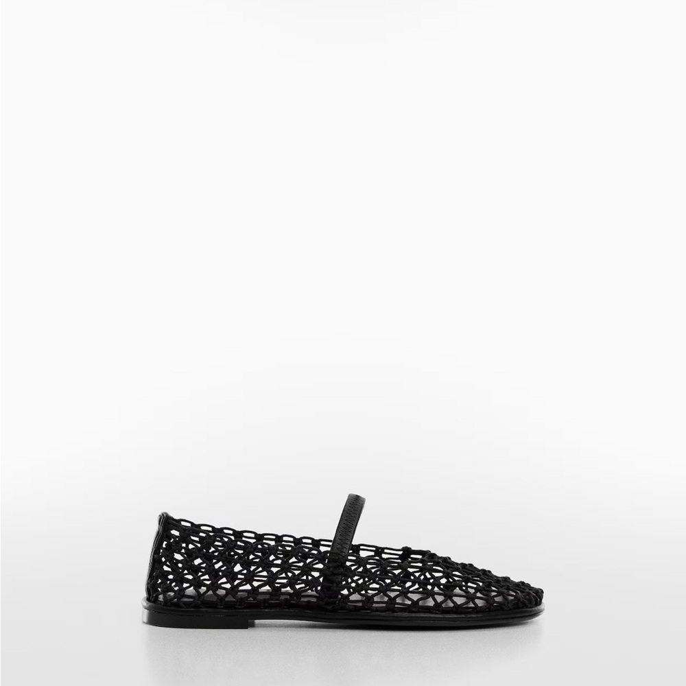 Mango BALLET MESH FLATS 7.5 - Picture 4 of 6